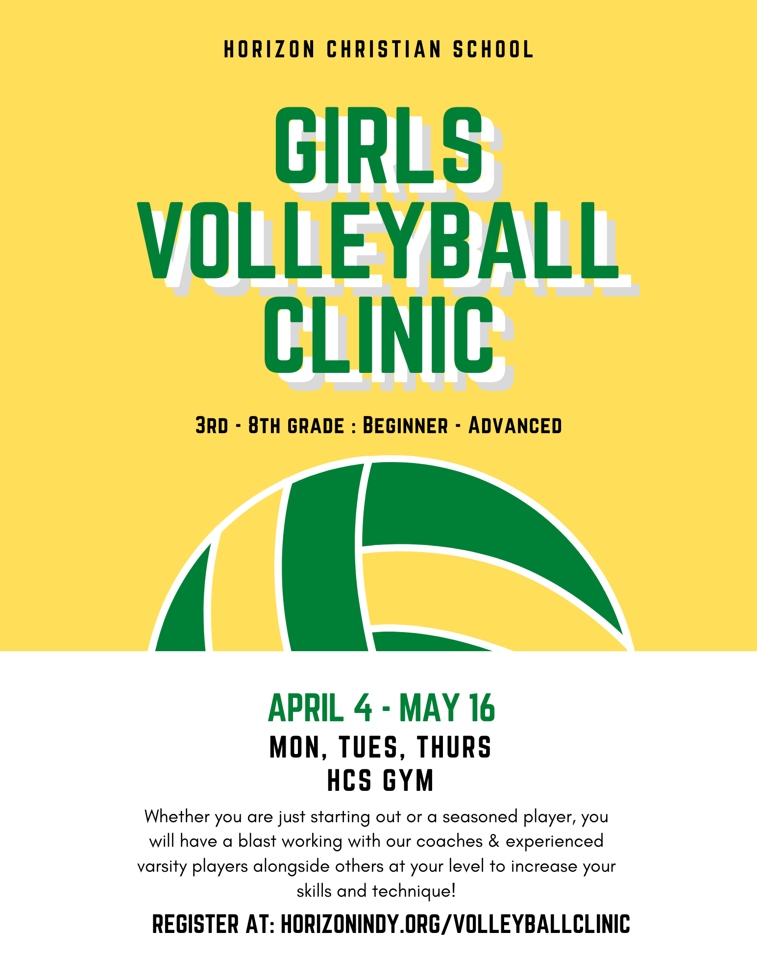 Volleyball Clinic HCS